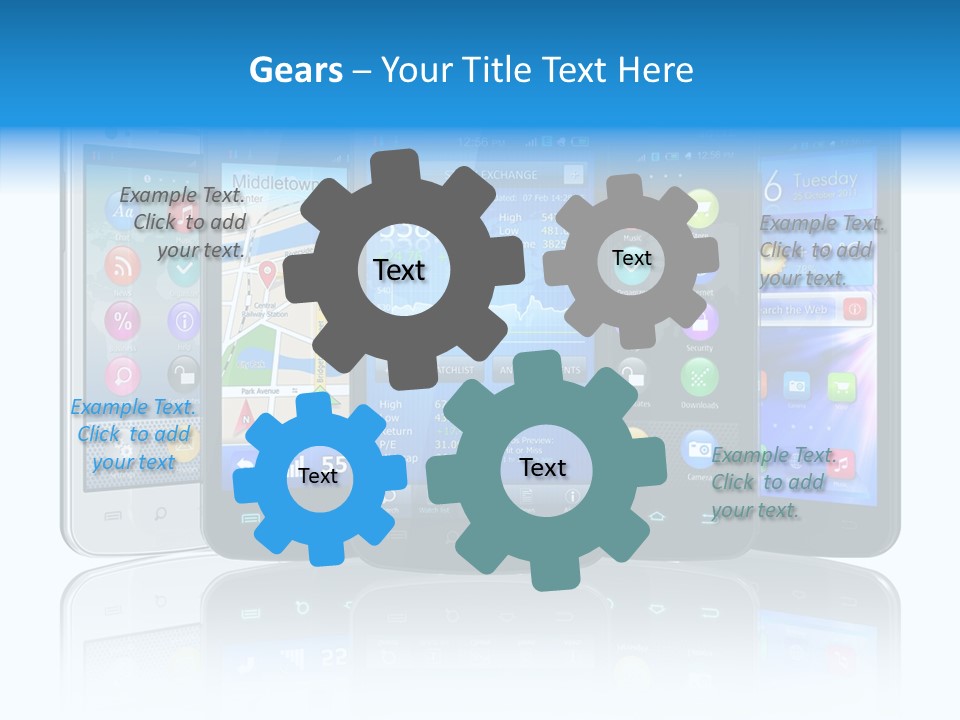 Icon Wifi Networking PowerPoint Template