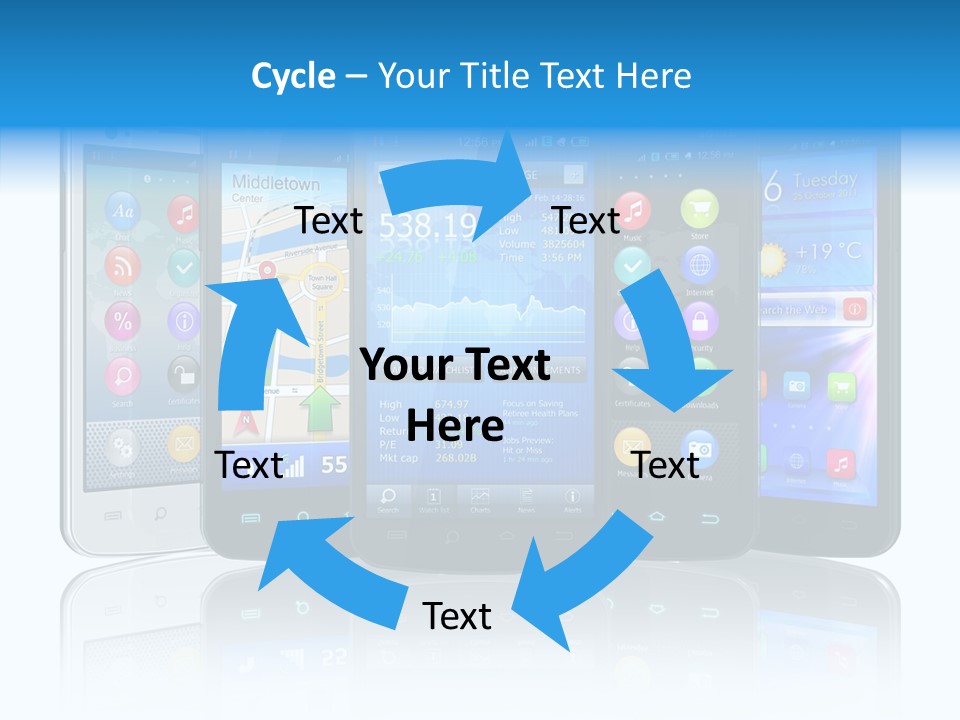 Icon Wifi Networking PowerPoint Template