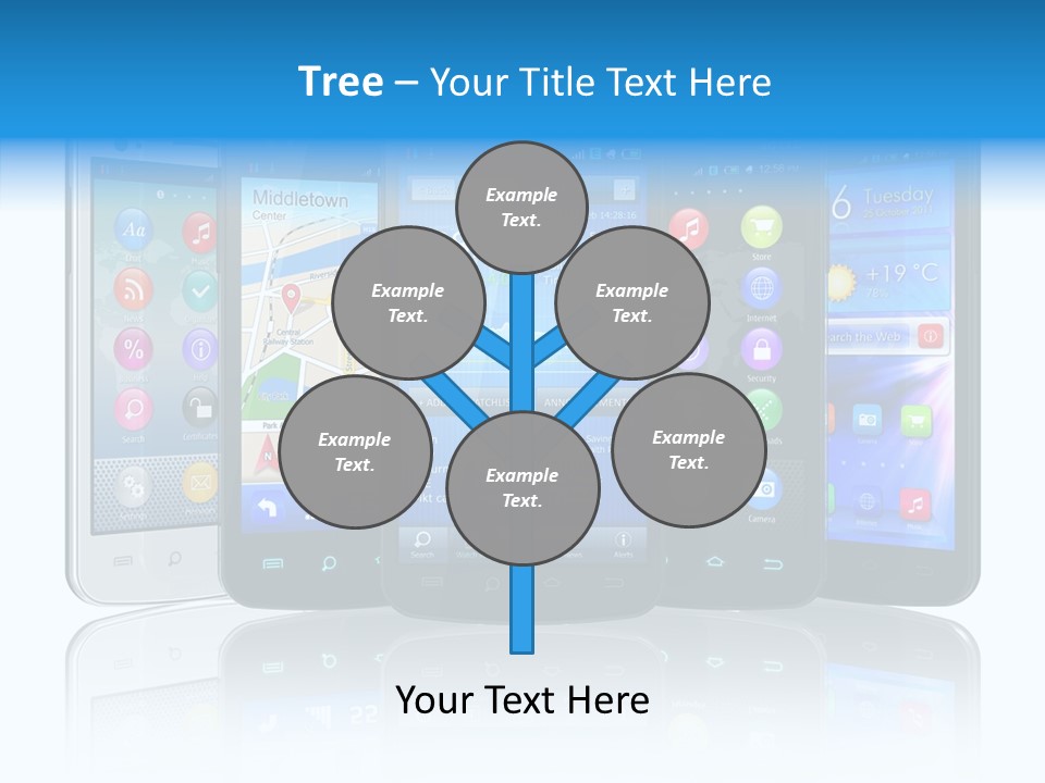 Icon Wifi Networking PowerPoint Template