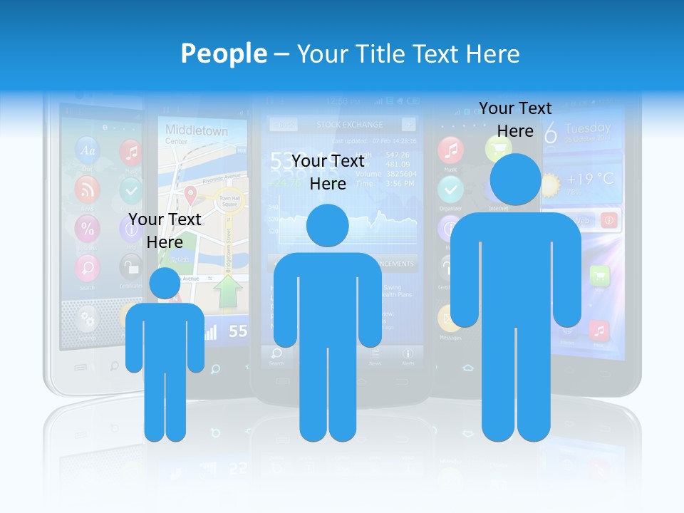 Icon Wifi Networking PowerPoint Template