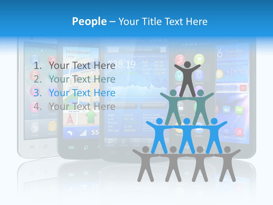 Icon Wifi Networking PowerPoint Template