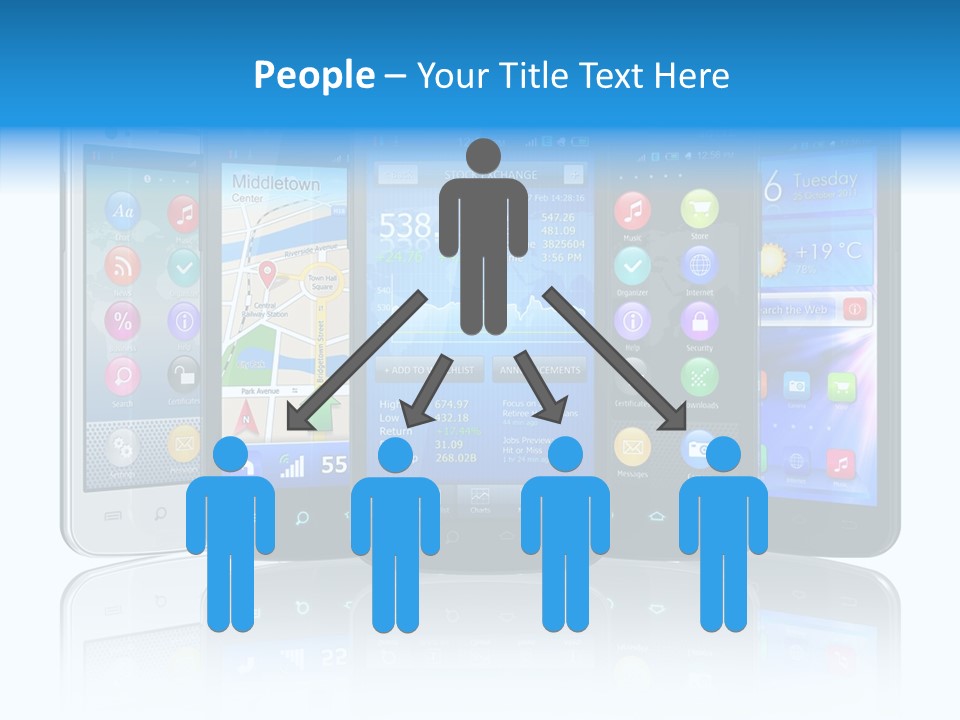 Icon Wifi Networking PowerPoint Template