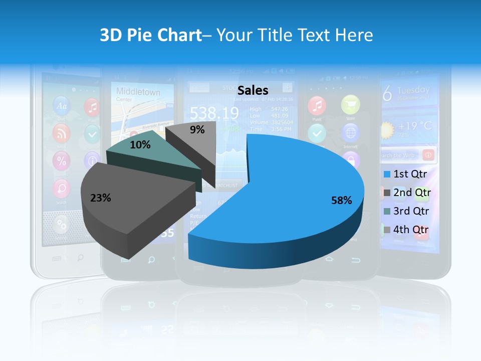 Icon Wifi Networking PowerPoint Template