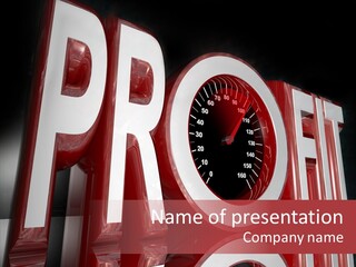 Car Drive Succeed PowerPoint Template