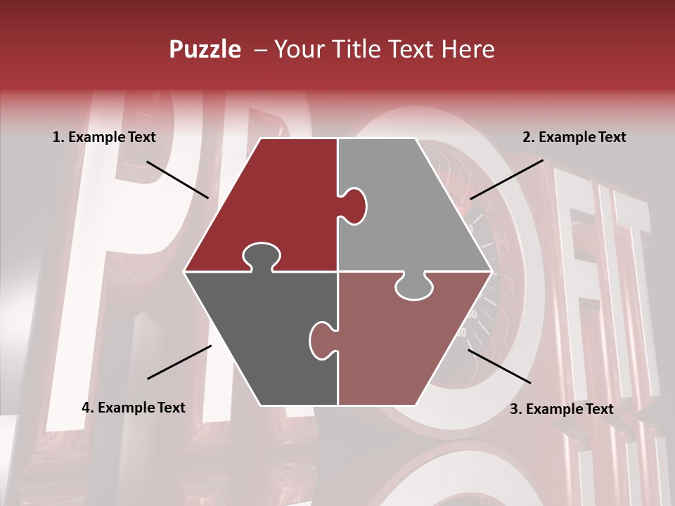 Car Drive Succeed PowerPoint Template