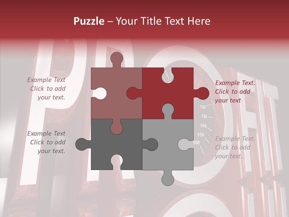 Car Drive Succeed PowerPoint Template