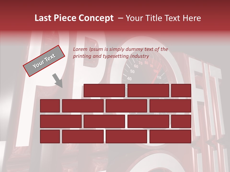 Car Drive Succeed PowerPoint Template