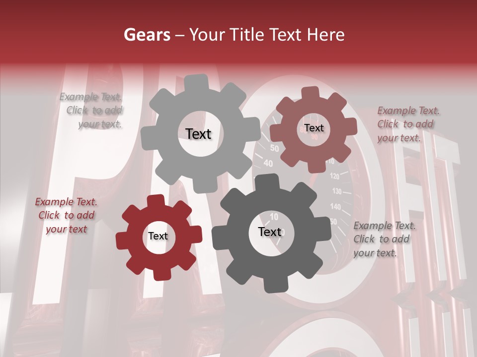 Car Drive Succeed PowerPoint Template