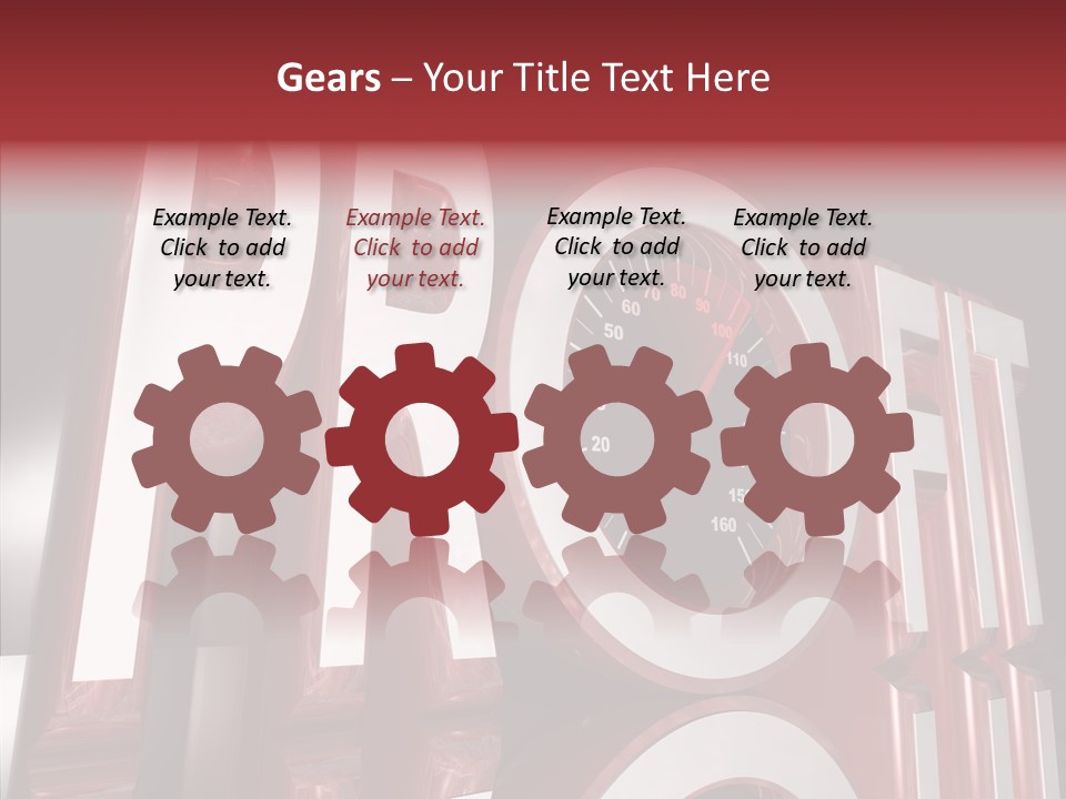 Car Drive Succeed PowerPoint Template