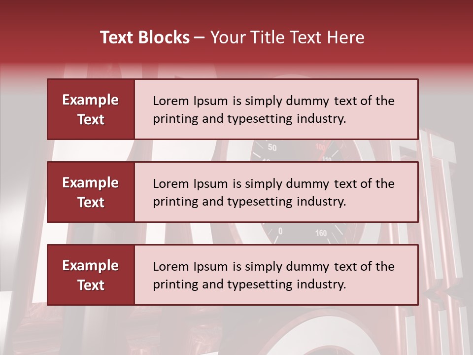 Car Drive Succeed PowerPoint Template