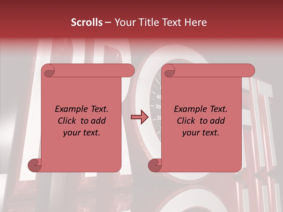 Car Drive Succeed PowerPoint Template
