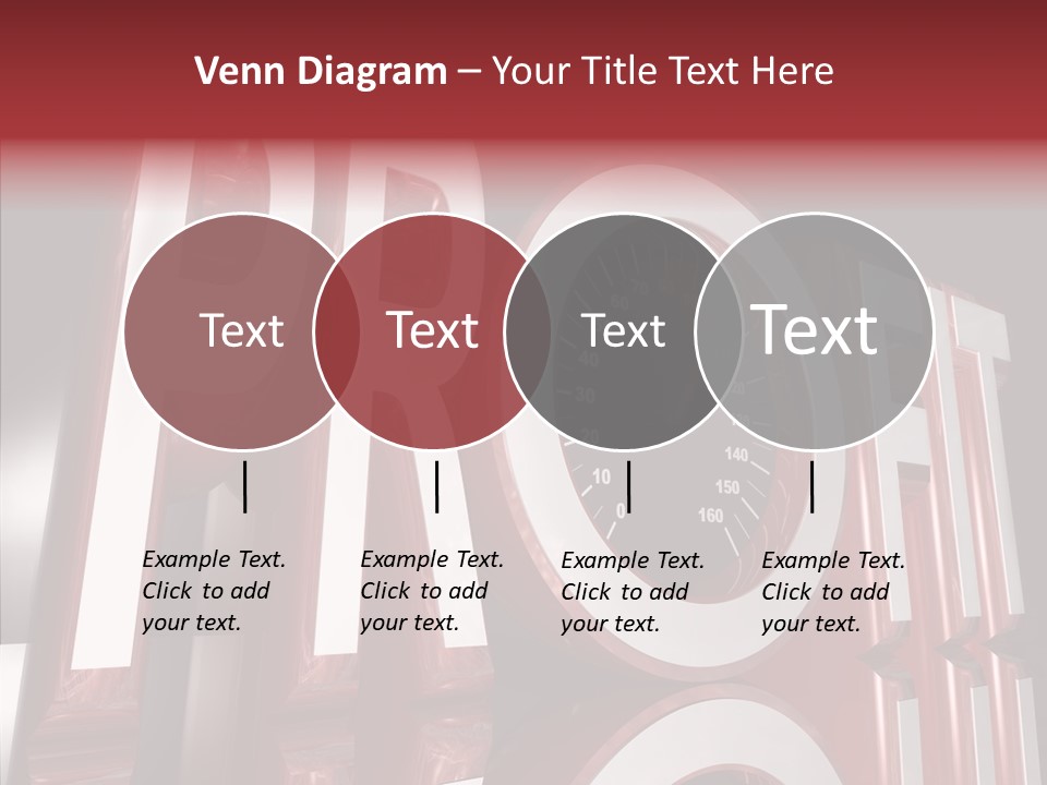 Car Drive Succeed PowerPoint Template