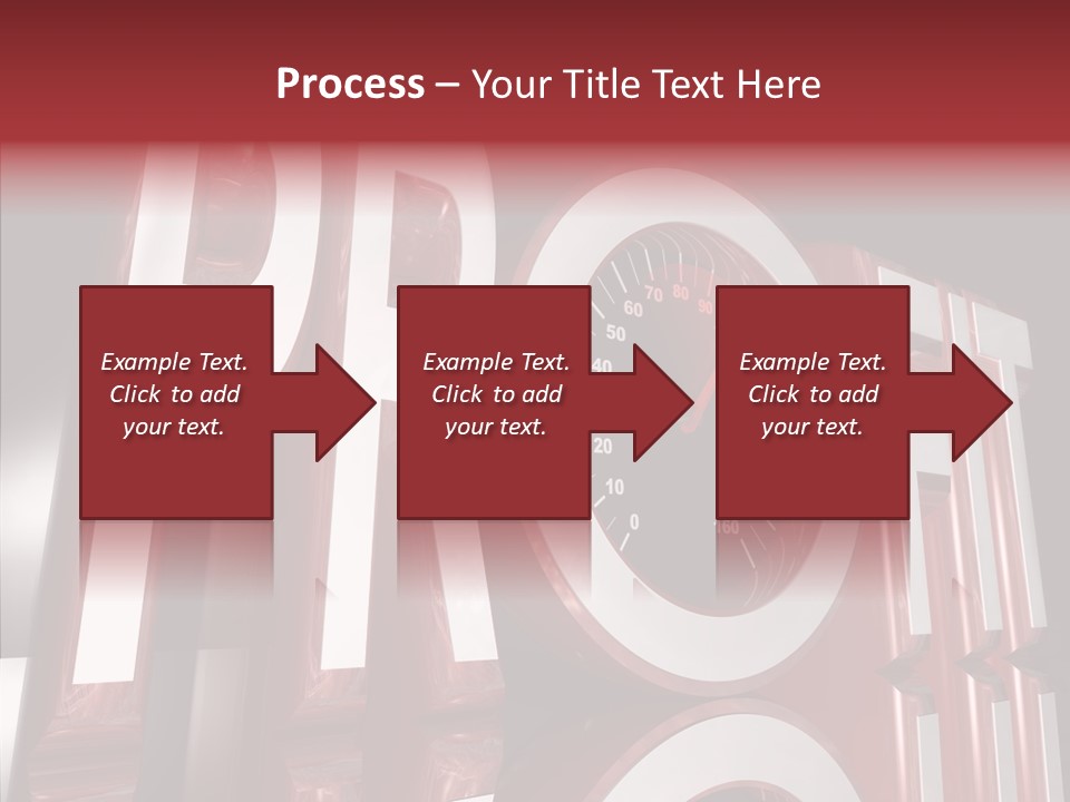 Car Drive Succeed PowerPoint Template