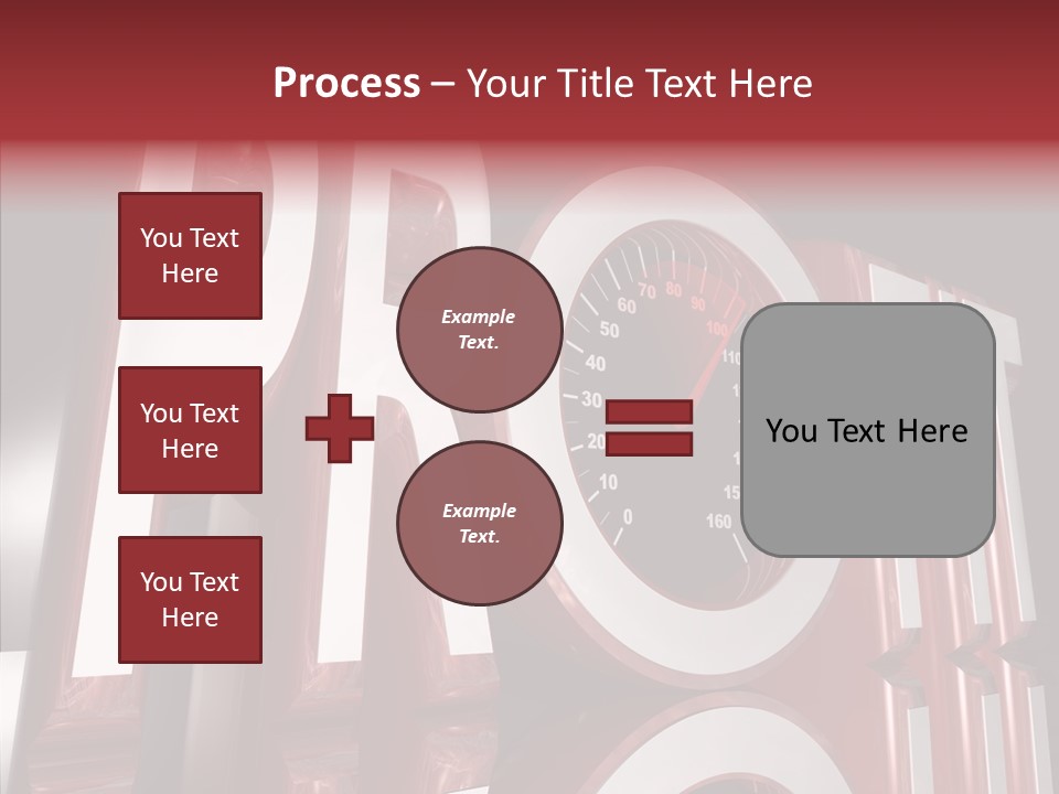 Car Drive Succeed PowerPoint Template