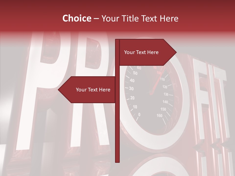 Car Drive Succeed PowerPoint Template