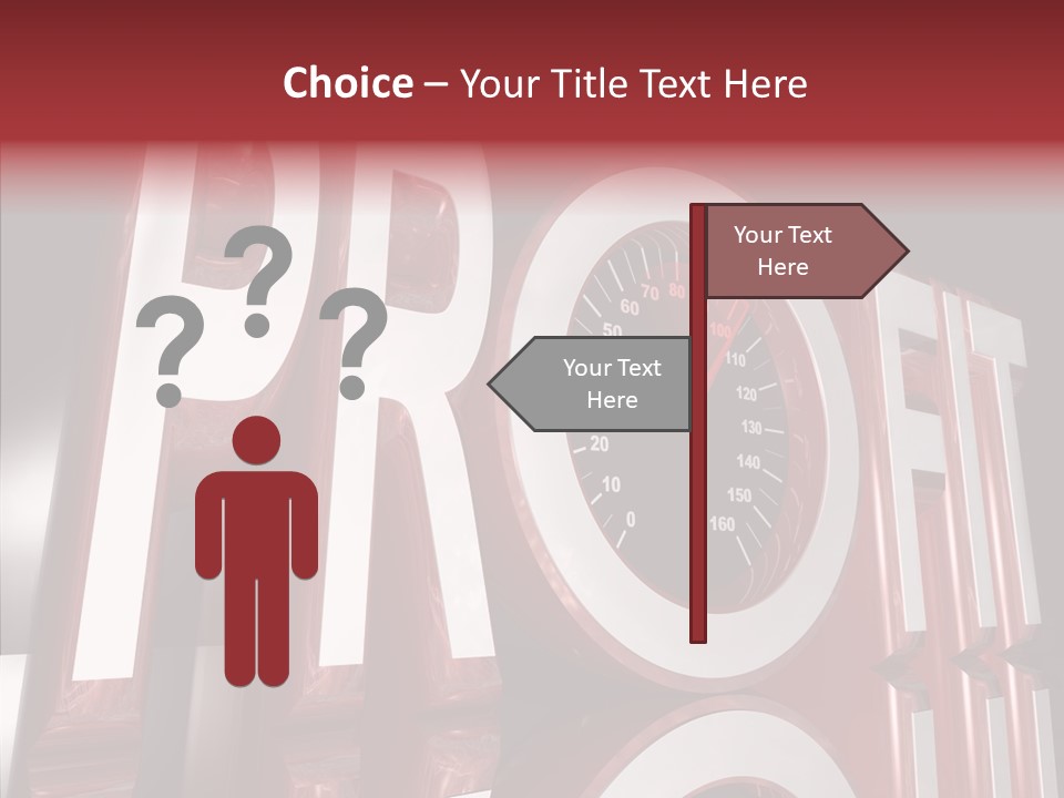 Car Drive Succeed PowerPoint Template