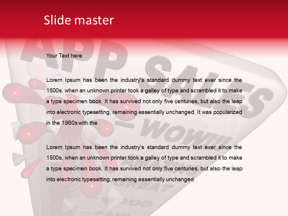 Goals Response Revenue PowerPoint Template