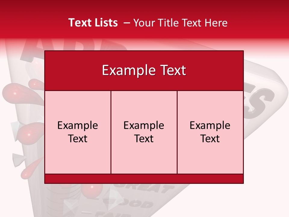 Goals Response Revenue PowerPoint Template