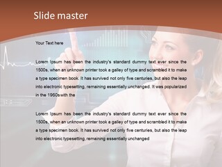 Ausw Virtuell Diagramm PowerPoint Template