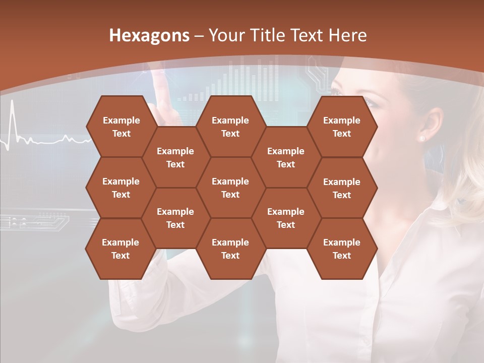 Ausw Virtuell Diagramm PowerPoint Template