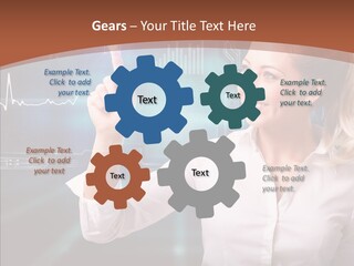Ausw Virtuell Diagramm PowerPoint Template