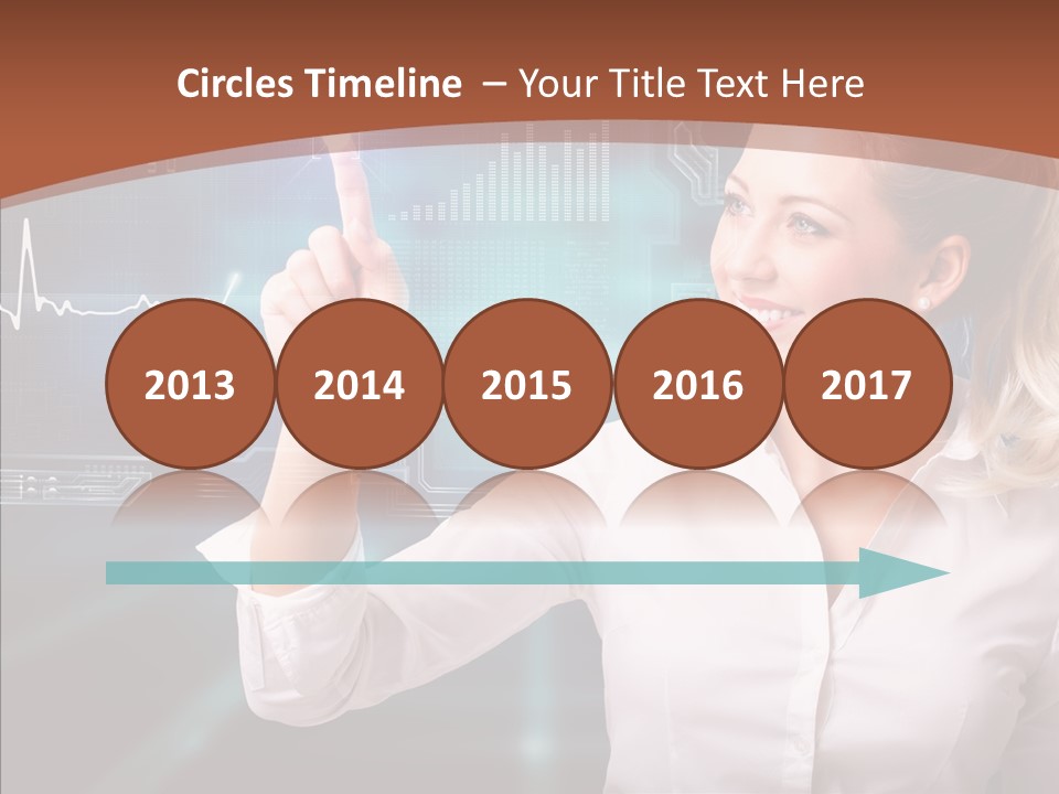 Ausw Virtuell Diagramm PowerPoint Template