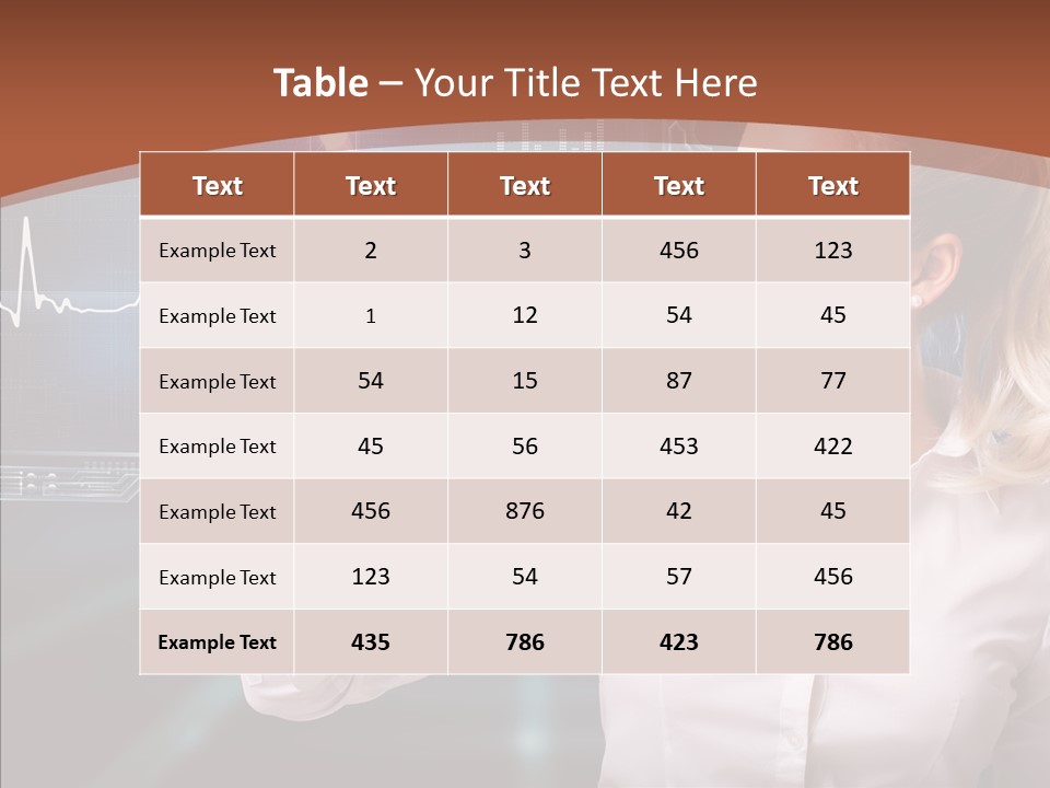 Ausw Virtuell Diagramm PowerPoint Template