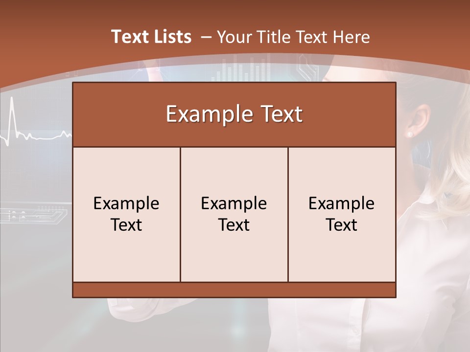 Ausw Virtuell Diagramm PowerPoint Template