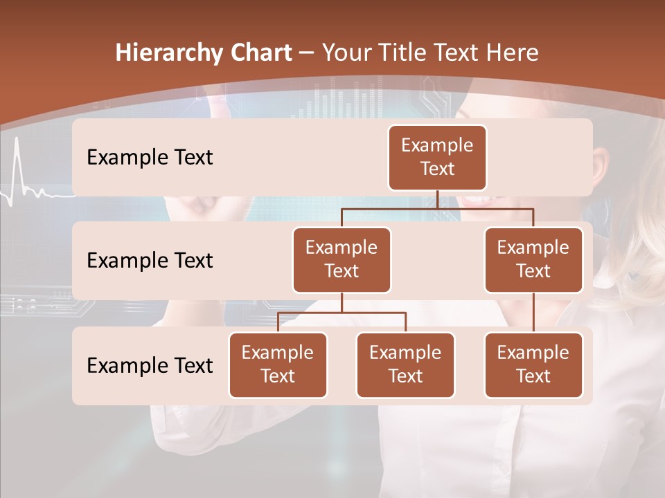 Ausw Virtuell Diagramm PowerPoint Template
