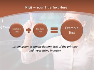Ausw Virtuell Diagramm PowerPoint Template