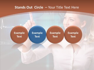 Ausw Virtuell Diagramm PowerPoint Template