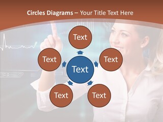 Ausw Virtuell Diagramm PowerPoint Template