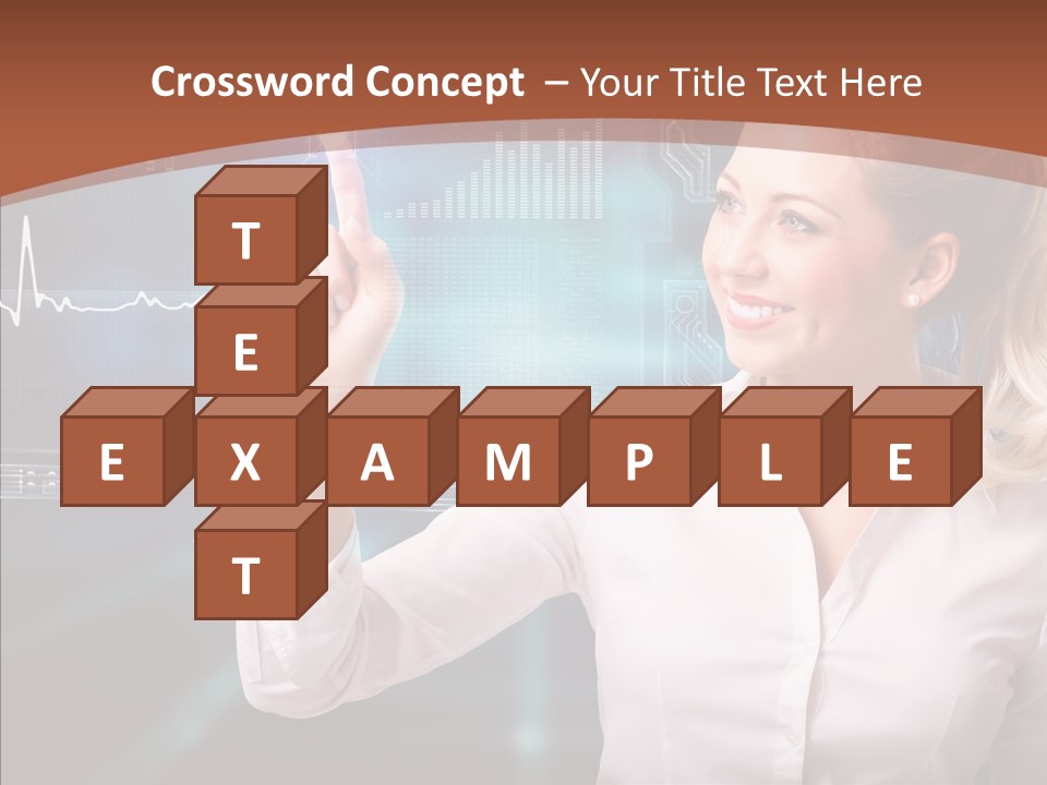 Ausw Virtuell Diagramm PowerPoint Template