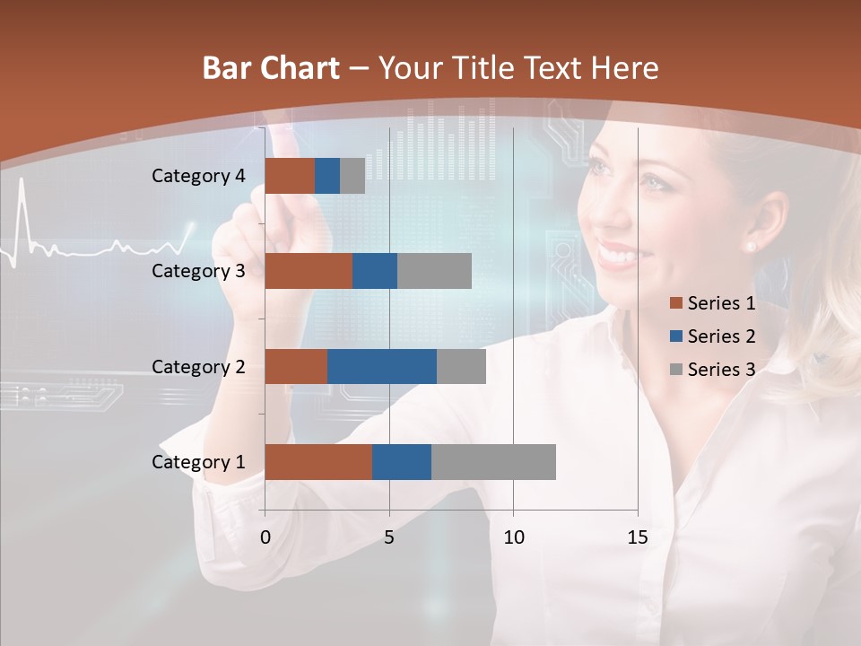 Ausw Virtuell Diagramm PowerPoint Template