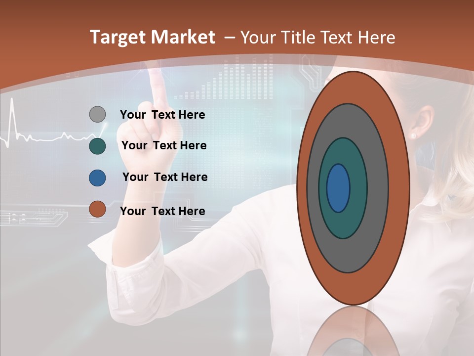 Ausw Virtuell Diagramm PowerPoint Template
