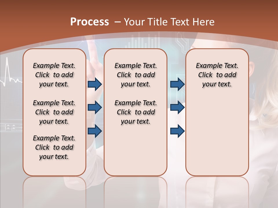 Ausw Virtuell Diagramm PowerPoint Template