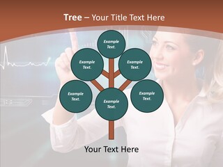 Ausw Virtuell Diagramm PowerPoint Template