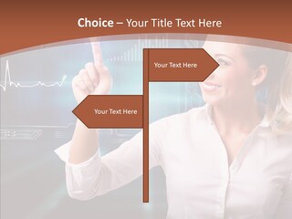 Ausw Virtuell Diagramm PowerPoint Template