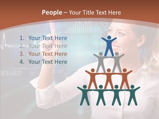 Ausw Virtuell Diagramm PowerPoint Template