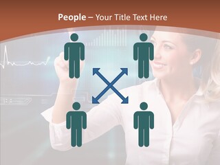 Ausw Virtuell Diagramm PowerPoint Template