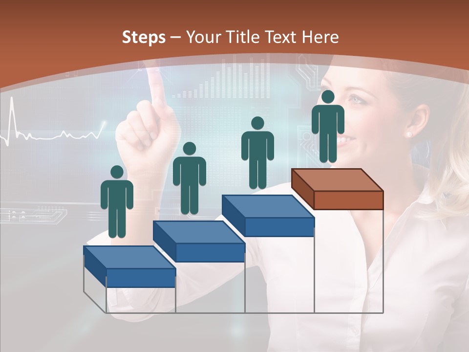 Ausw Virtuell Diagramm PowerPoint Template
