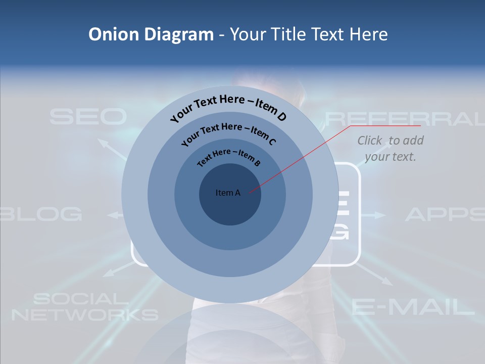 Blondine Science Fiction Marketing PowerPoint Template