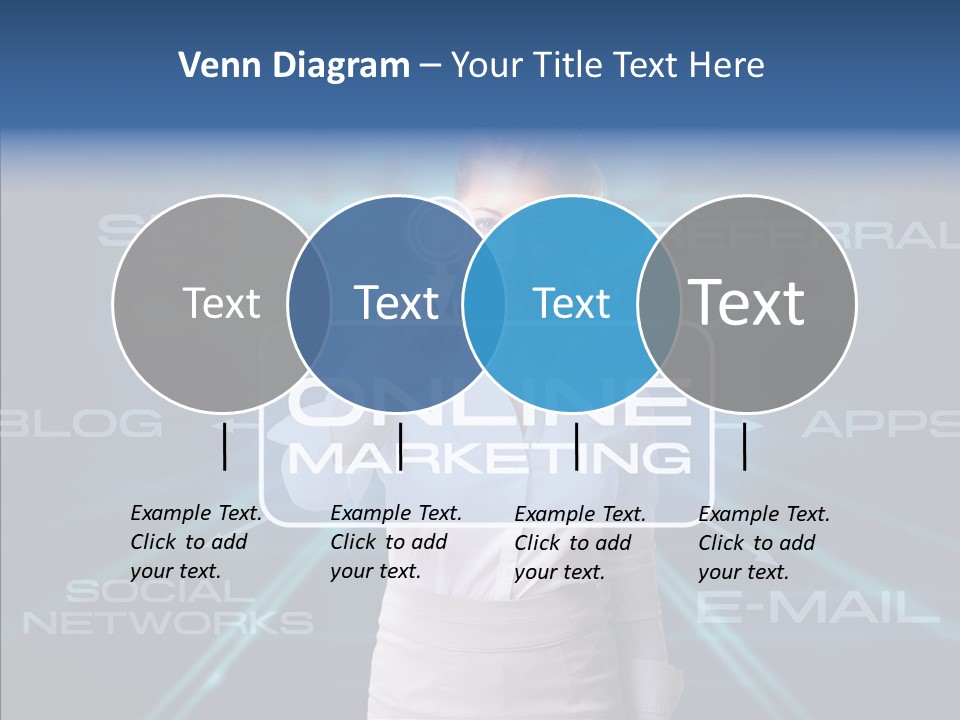 Blondine Science Fiction Marketing PowerPoint Template