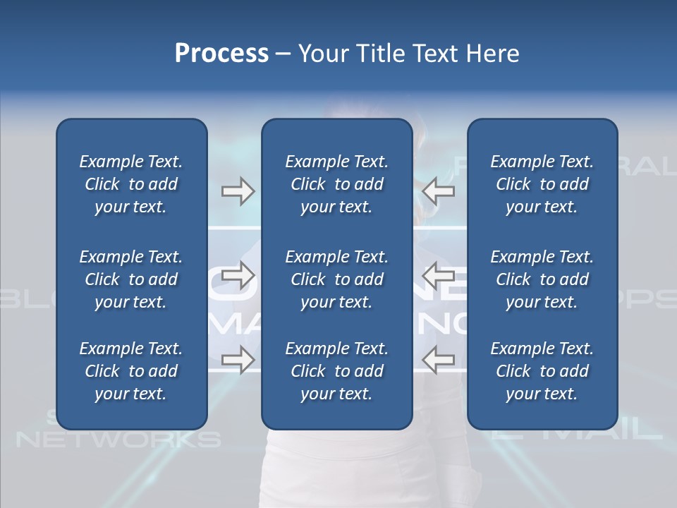 Blondine Science Fiction Marketing PowerPoint Template