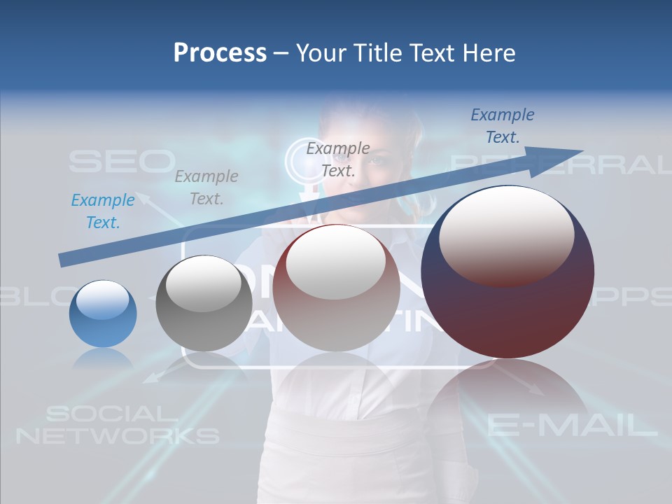 Blondine Science Fiction Marketing PowerPoint Template