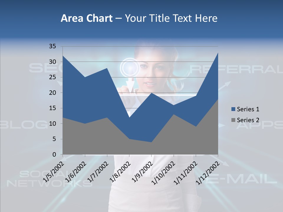 Blondine Science Fiction Marketing PowerPoint Template
