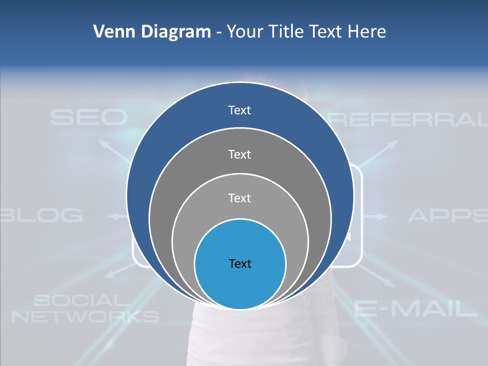 Blondine Science Fiction Marketing PowerPoint Template