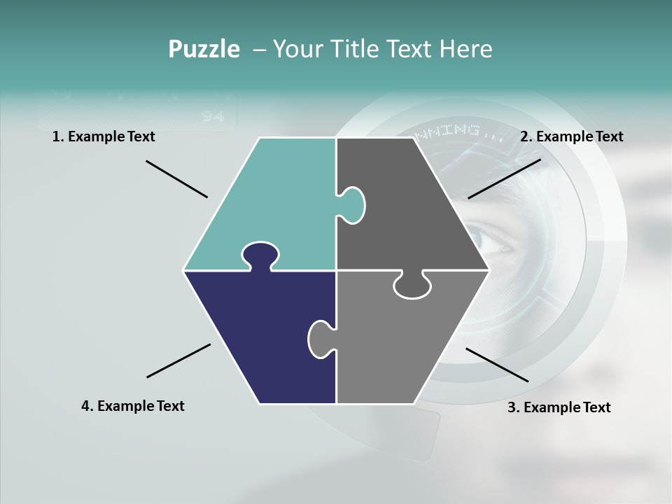 Scanner Gesicht Zugang PowerPoint Template