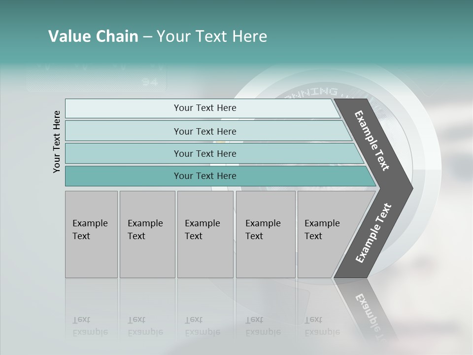 Scanner Gesicht Zugang PowerPoint Template