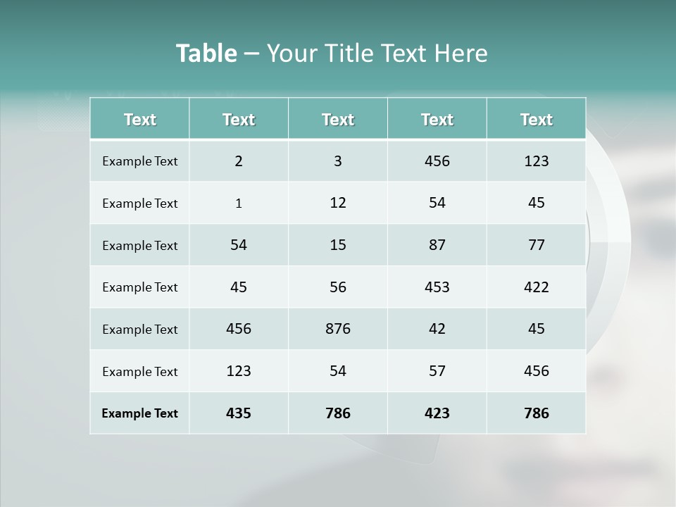 Scanner Gesicht Zugang PowerPoint Template